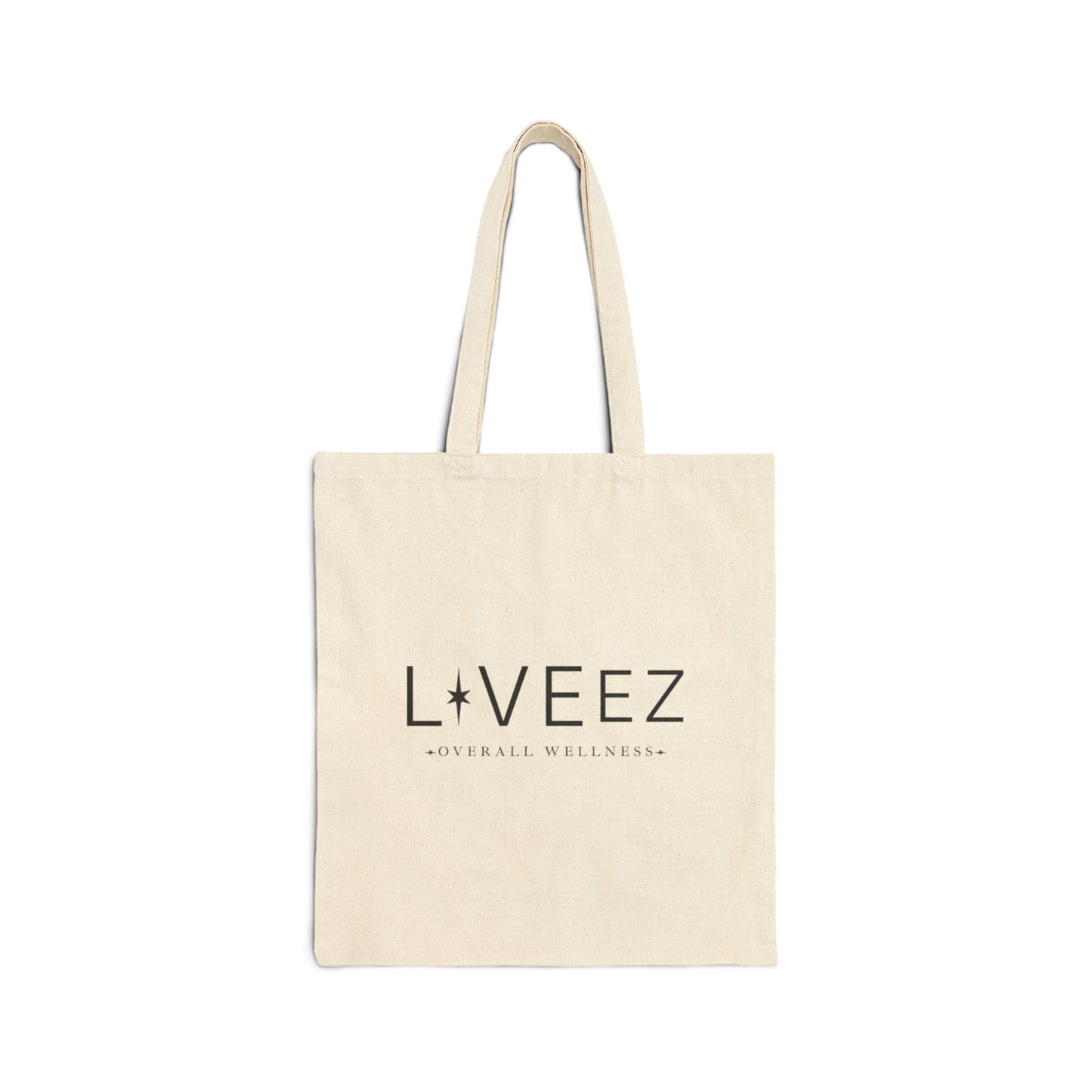 LiveEZ Cotton Canvas Tote Bag